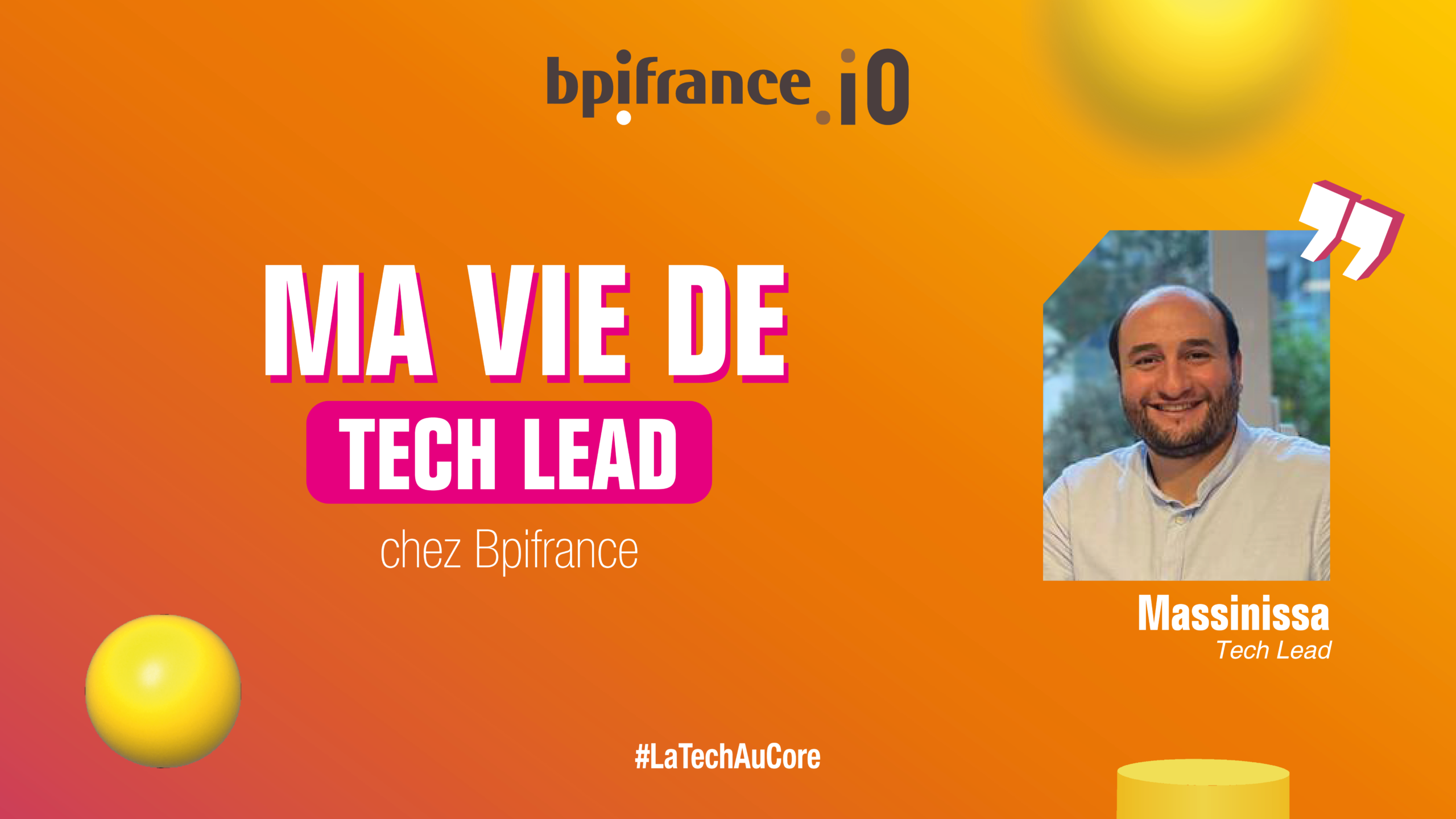 Ma vie de Tech Lead chez Bpifrance